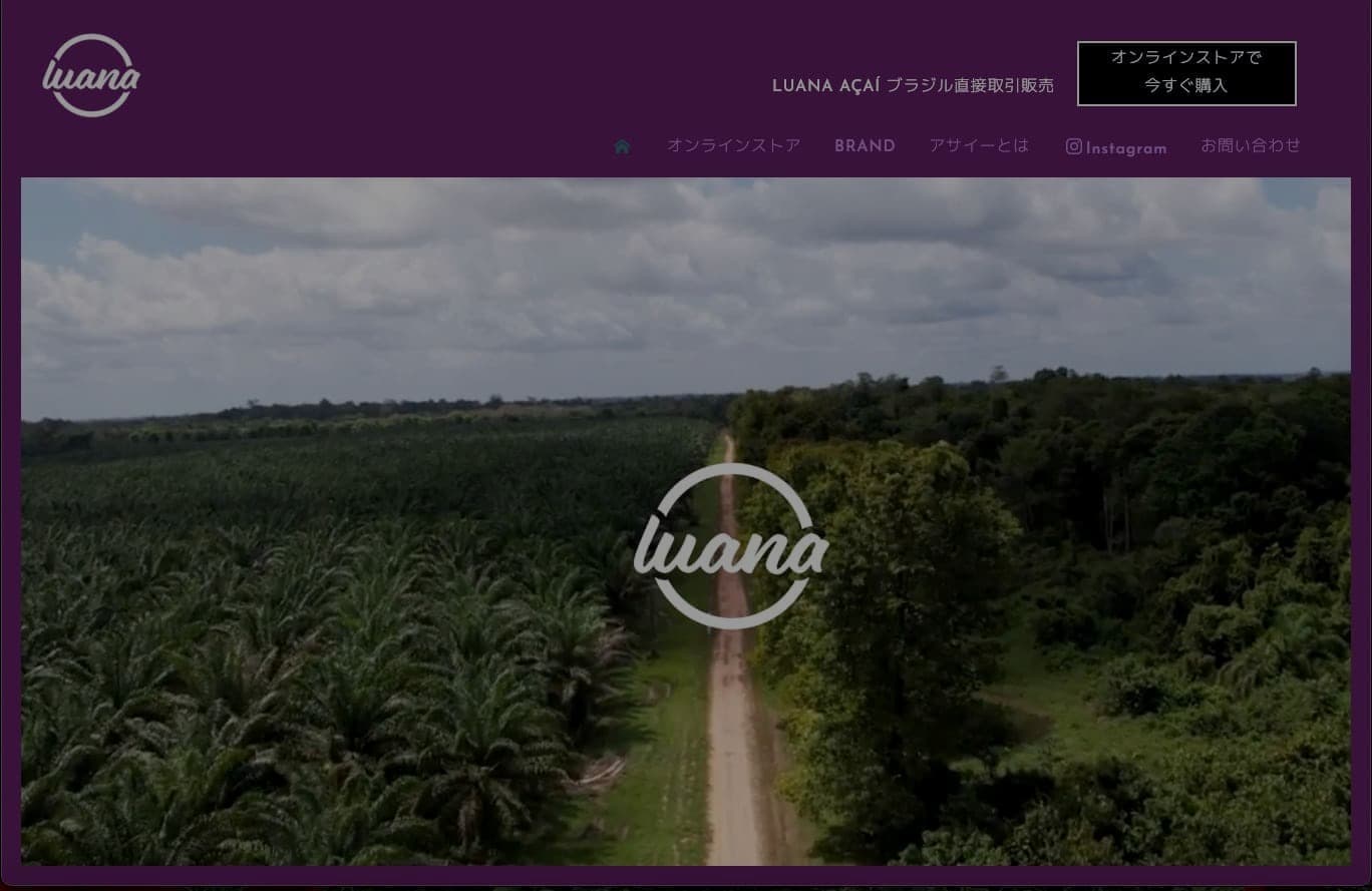 制作実績｜株式会社Luana様｜新規EC付きオーダーメイド制作・保守管理